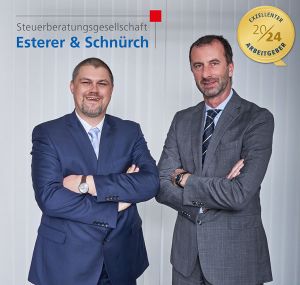 Steuerkanzlei Esterer & Schnürch wurde als „Exzellenter Arbeitgeber 2024“ ausgezeichnet!